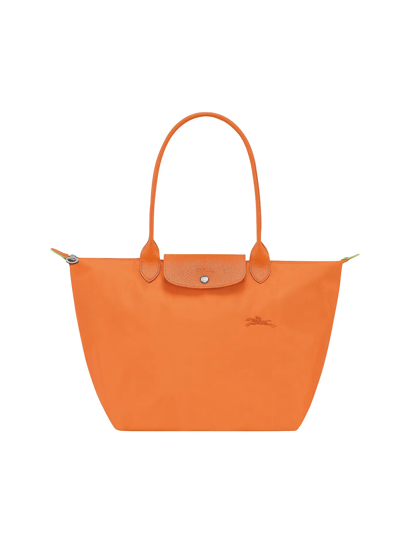 LONGCHAMP | Le Pliage Green Shopper Large, Fir | orange