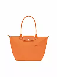 LONGCHAMP | Le Pliage Green Shopper Large, Graphite | orange