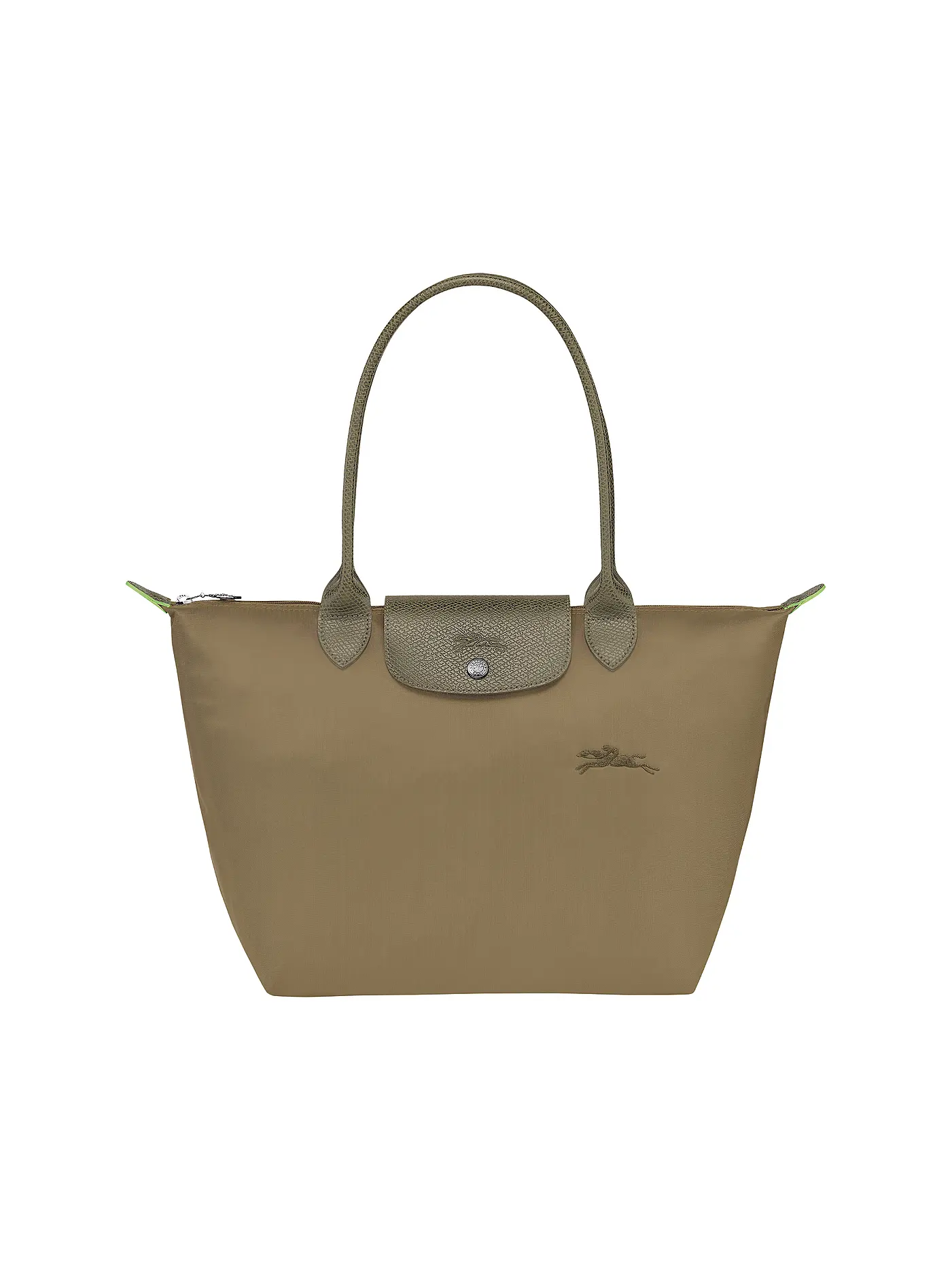 LONGCHAMP | Le Pliage Green Shopper Medium, Chataigne | grün