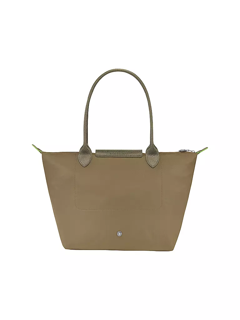 LONGCHAMP | Le Pliage Green Shopper Medium, Artichaut | grau