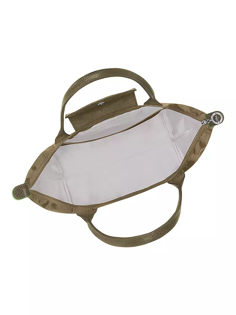 LONGCHAMP | Le Pliage Green Shopper Medium, Artichaut | grau