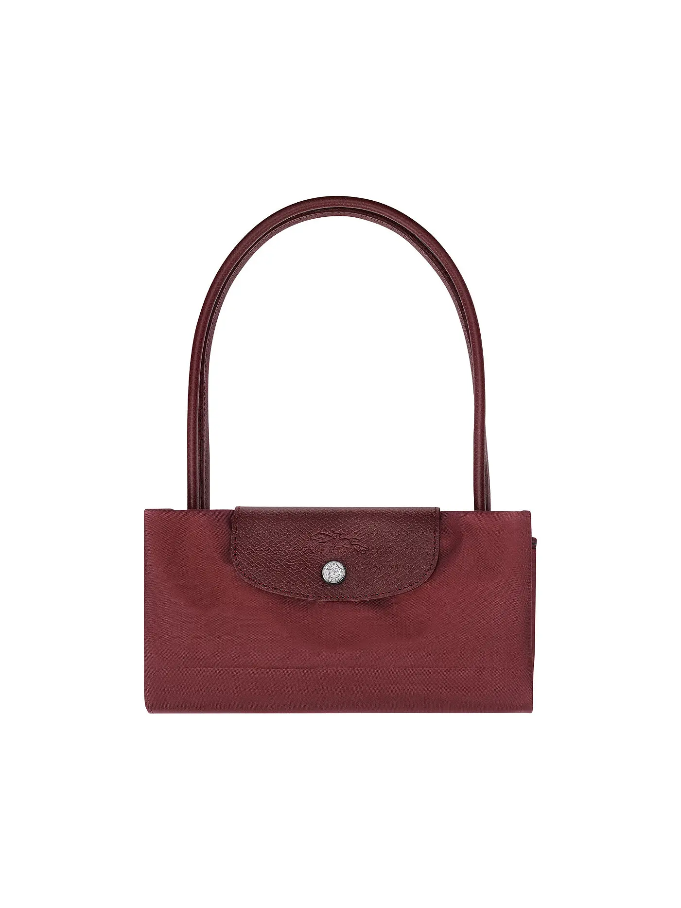 LONGCHAMP | Le Pliage Green Shopper Medium, Grenade | dunkelrot