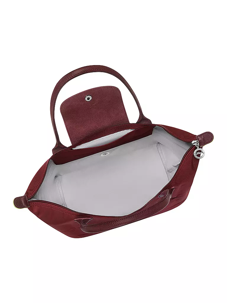 LONGCHAMP | Le Pliage Green Shopper Medium, Grenade | dunkelrot