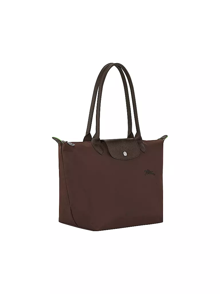 LONGCHAMP | Le Pliage Green Shopper Medium, Moka | braun