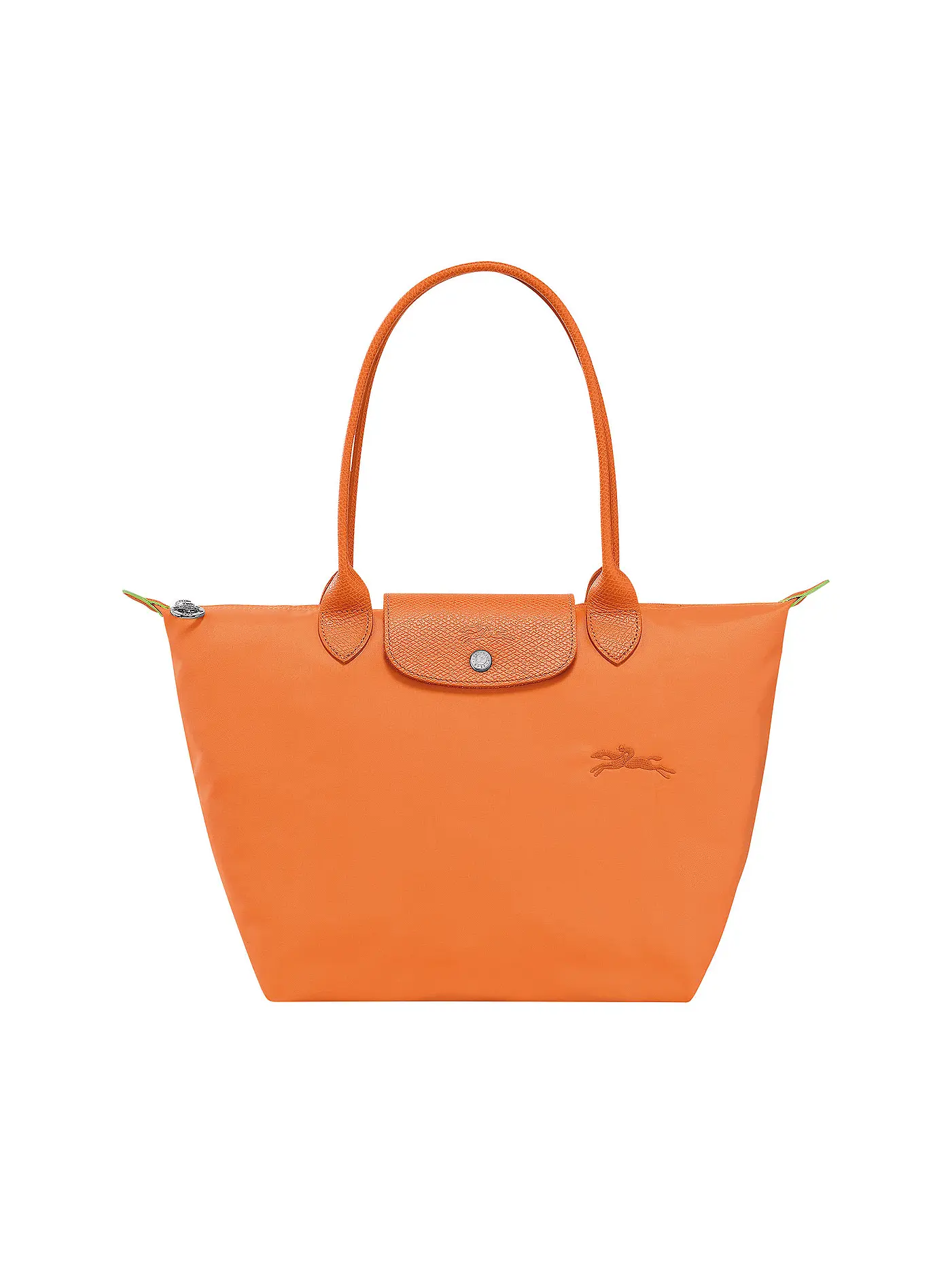 LONGCHAMP | Le Pliage Green Shopper Medium, Chataigne | orange