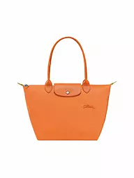 LONGCHAMP | Le Pliage Green Shopper Medium, Grenade | orange