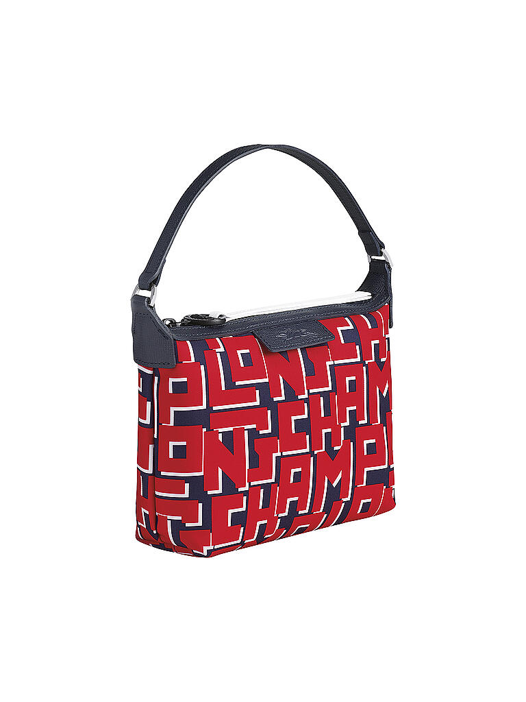 LONGCHAMP | Le Pliage LGP Clutch, Navy / Red | blau