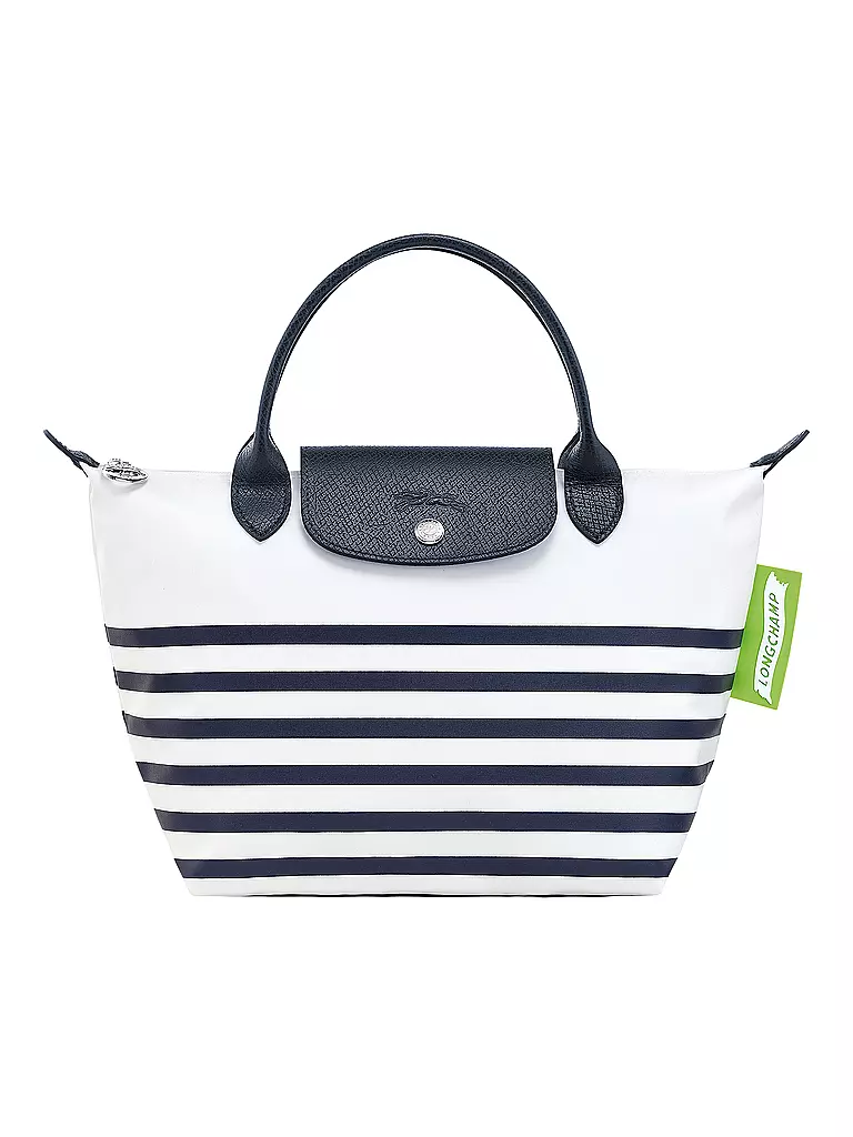 LONGCHAMP | Le Pliage Mariniere Handtasche Small, Marine / Blac | dunkelblau