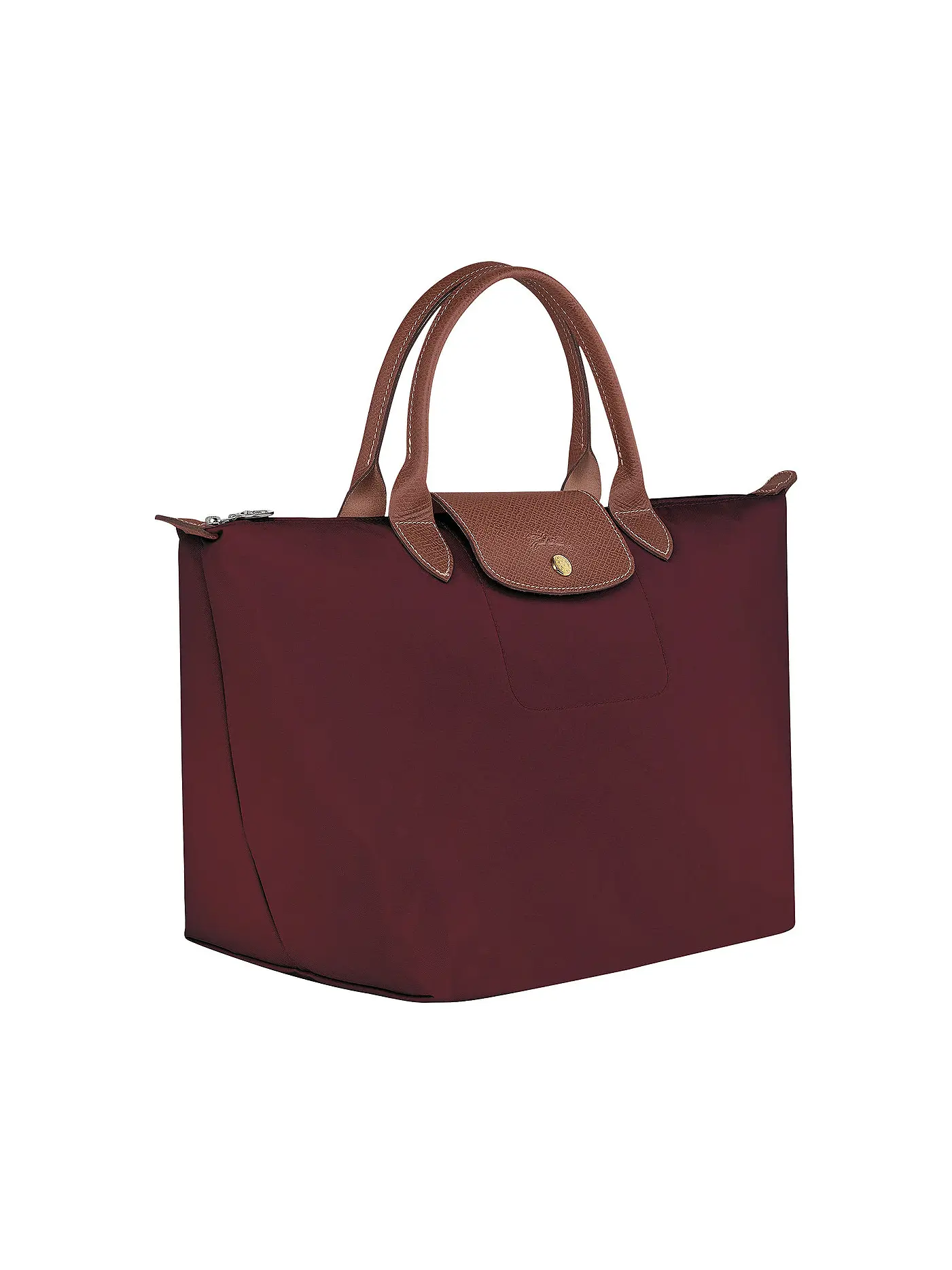 LONGCHAMP | Le Pliage Original Handtasche Medium, Bordeaux | dunkelrot