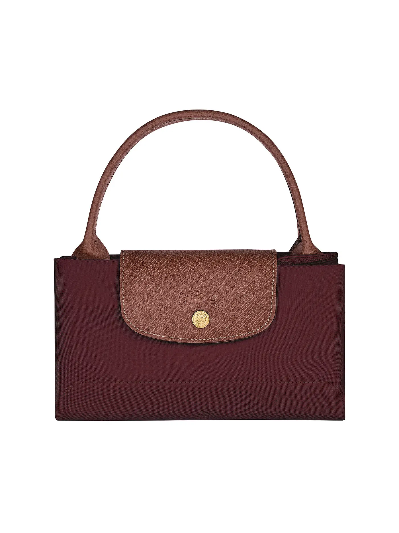 LONGCHAMP | Le Pliage Original Handtasche Medium, Bordeaux | dunkelrot
