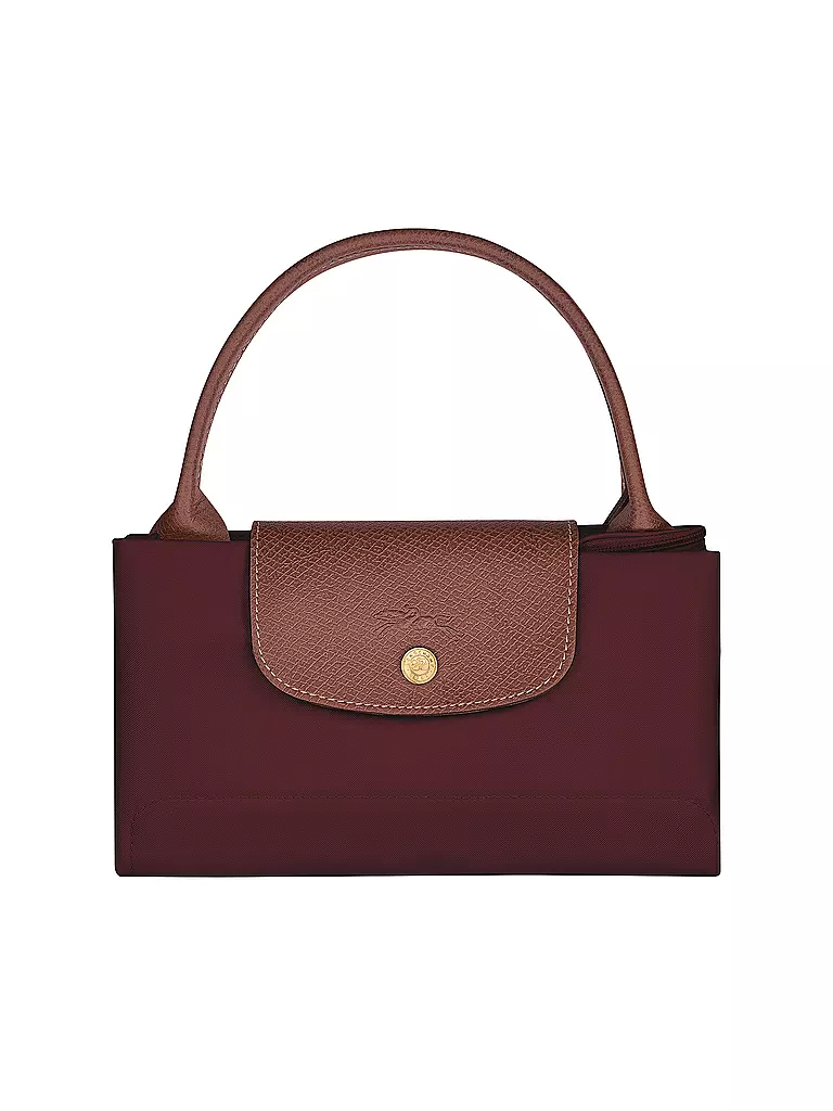 LONGCHAMP | Le Pliage Original Handtasche Medium, Bordeaux | dunkelrot