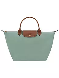 LONGCHAMP | Le Pliage Original Handtasche Medium, Black  | grün