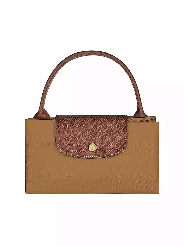 LONGCHAMP | Le Pliage Original Handtasche Medium, Chamois | petrol