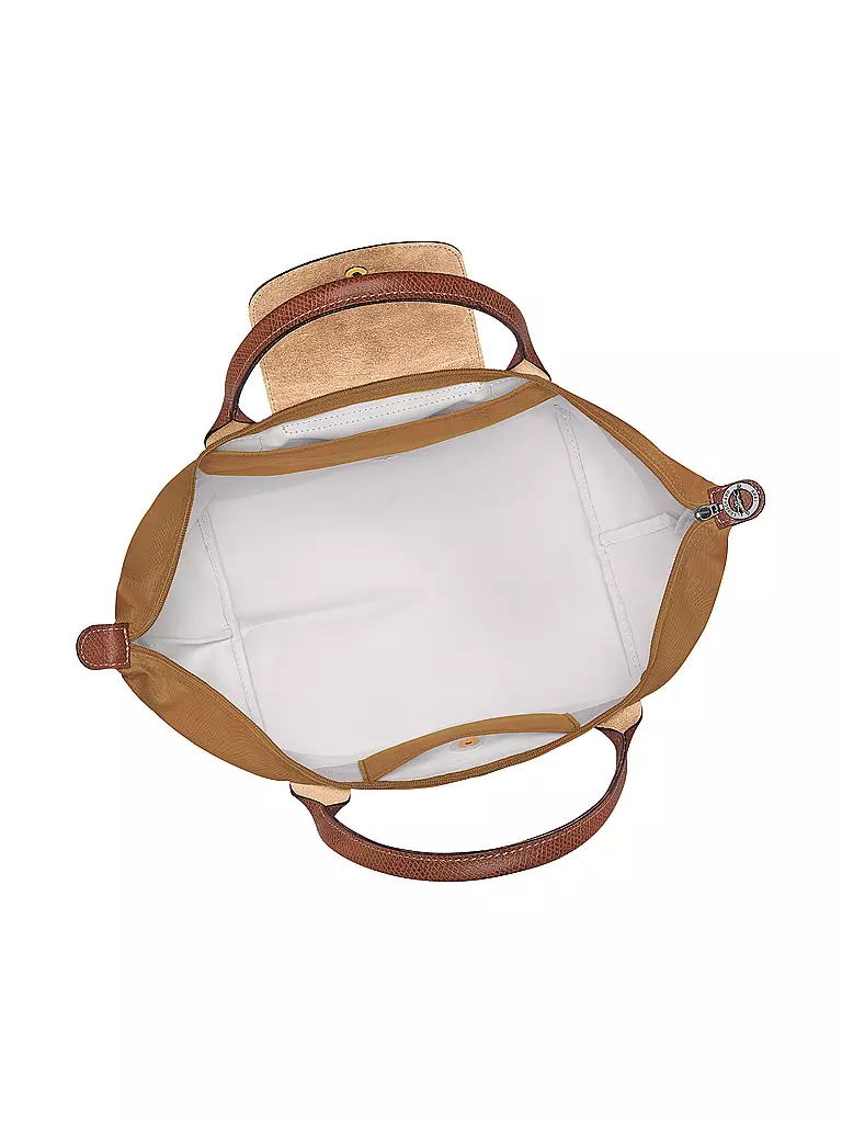 LONGCHAMP | Le Pliage Original Handtasche Medium, Chamois | petrol
