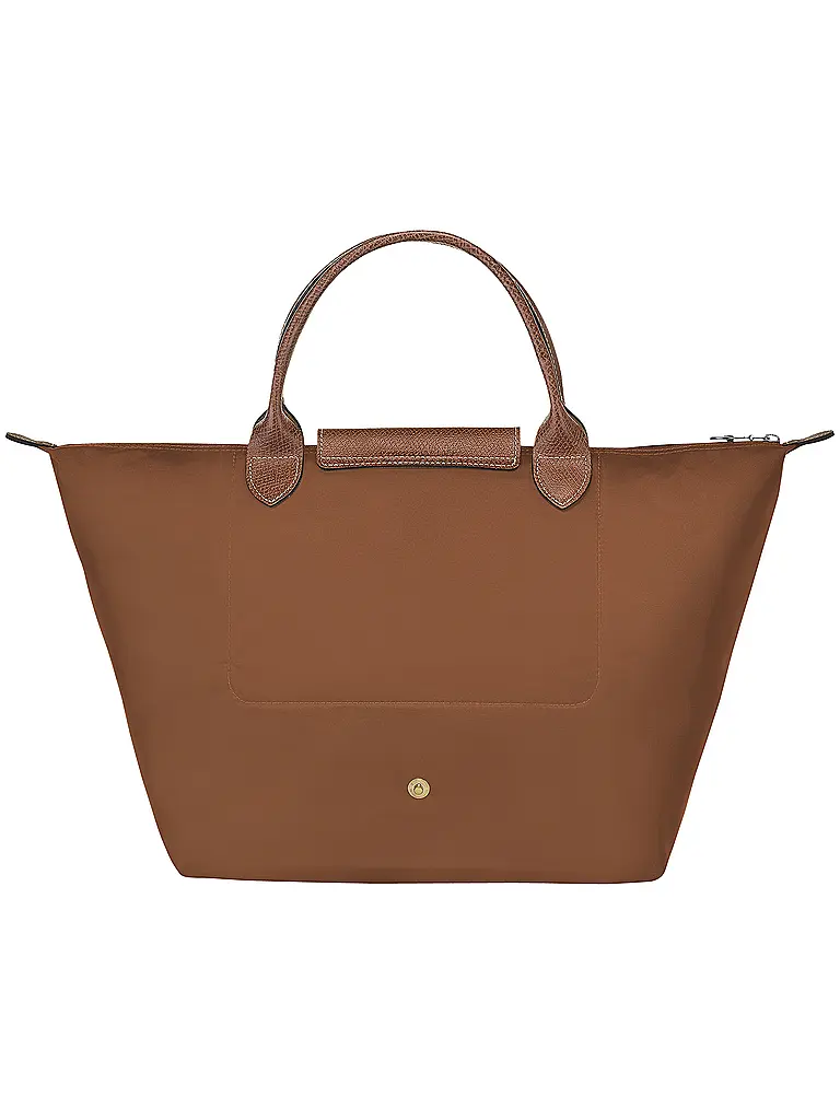 LONGCHAMP | Le Pliage Original Handtasche Medium, Cognac | Braun