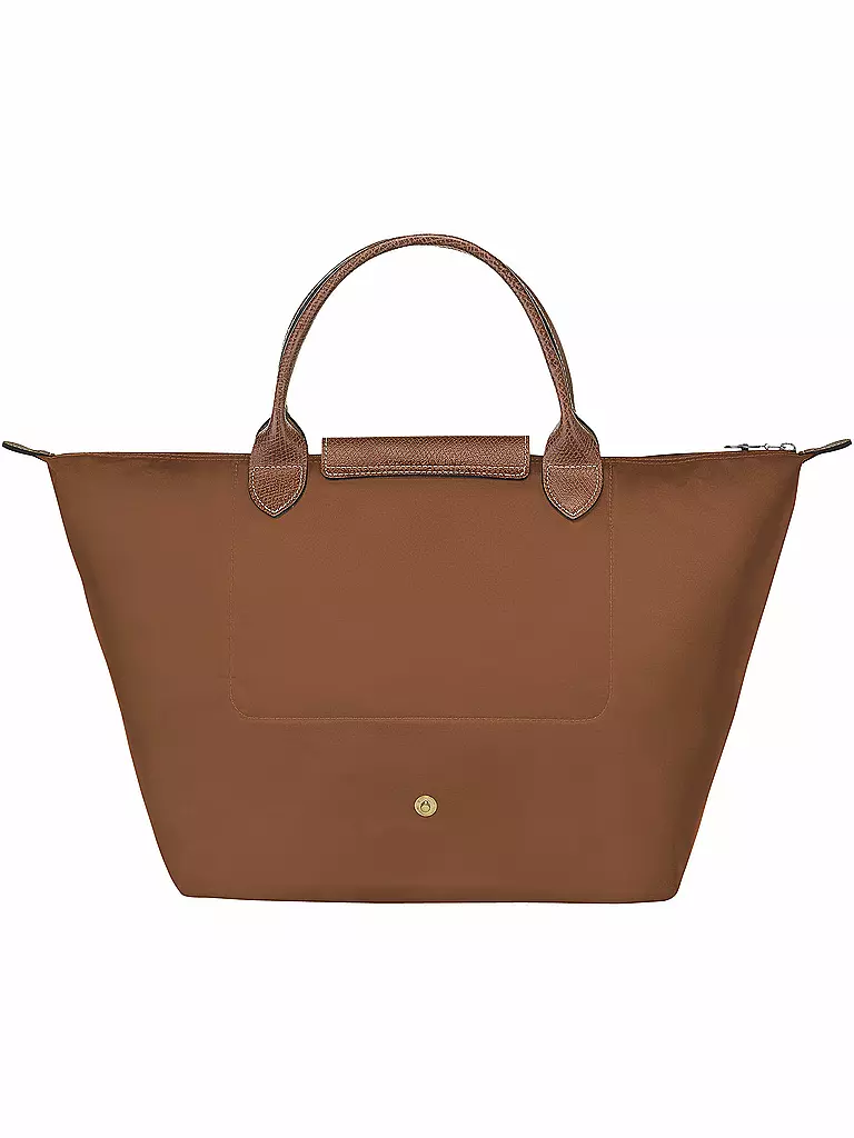 LONGCHAMP | Le Pliage Original Handtasche Medium, Cognac | braun