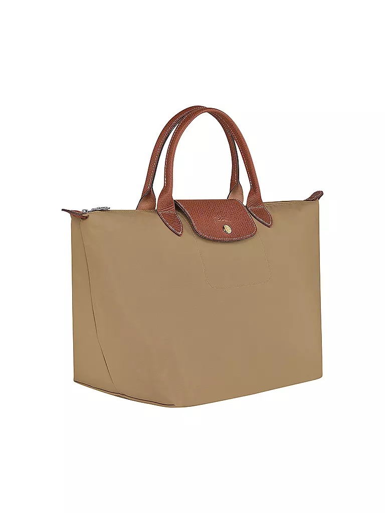 LONGCHAMP | Le Pliage Original Handtasche Medium, Desert | beige