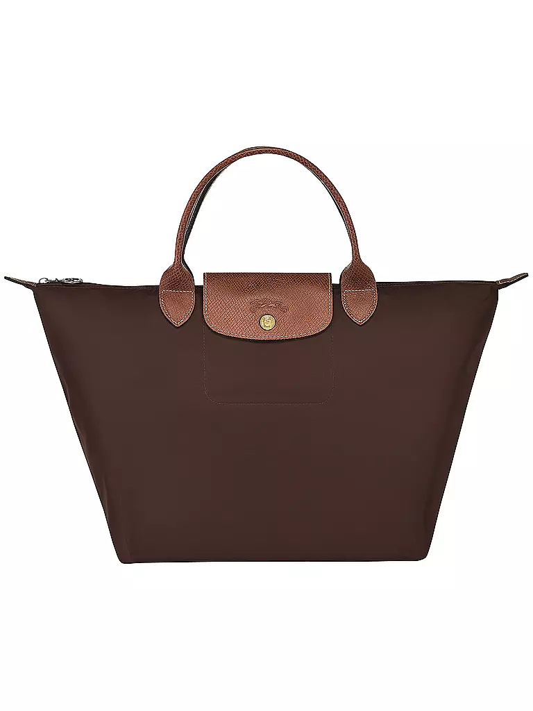 LONGCHAMP | Le Pliage Original Handtasche Medium, Ebene | braun