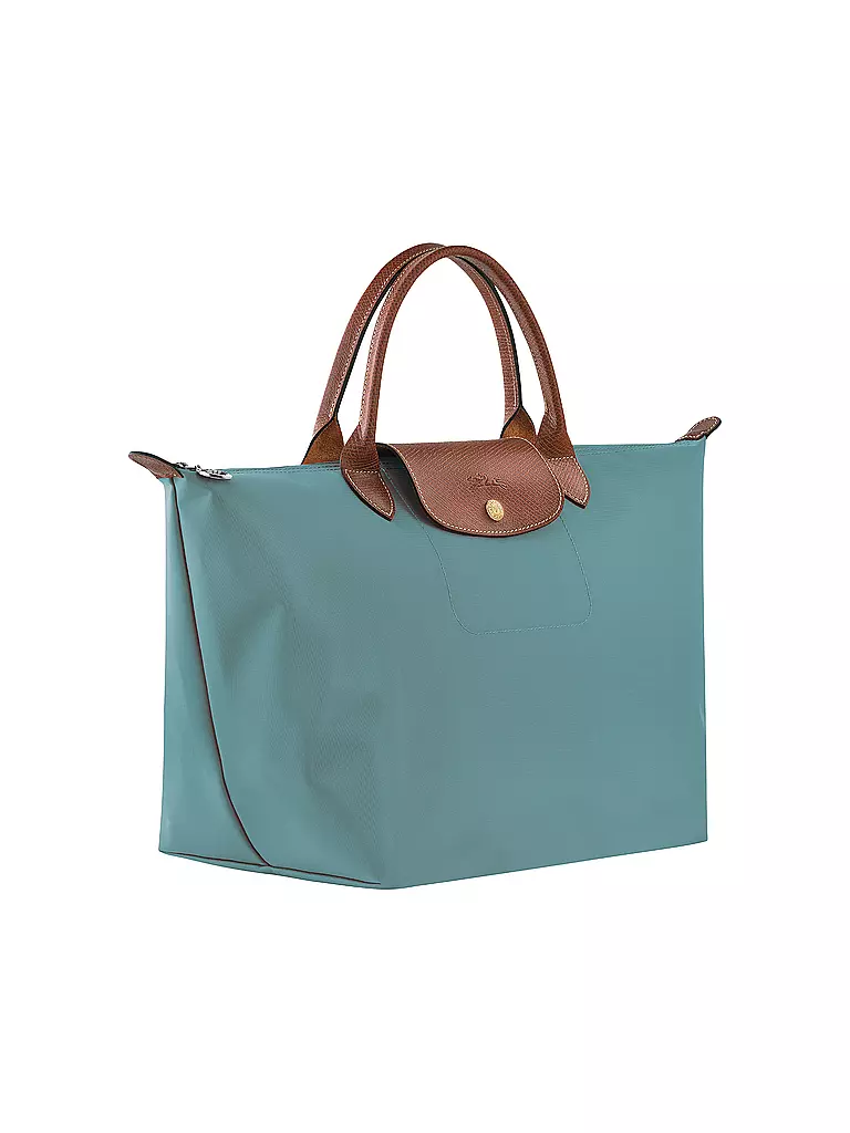 LONGCHAMP | Le Pliage Original Handtasche Medium, Eucalyptus | camel