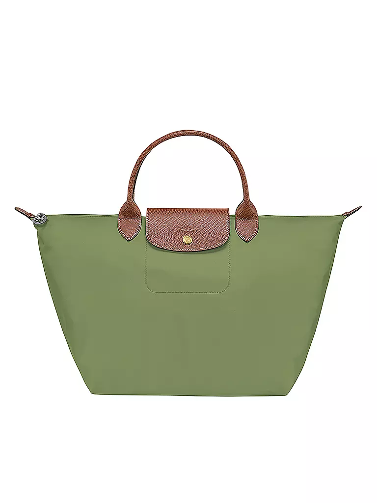 LONGCHAMP | Le Pliage Original Handtasche Medium, Lichen | grün