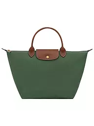 LONGCHAMP | Le Pliage Original Handtasche Medium, Black  | olive