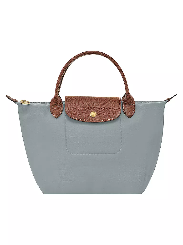 LONGCHAMP | Le Pliage Original Handtasche Small, Acier | hellgrau