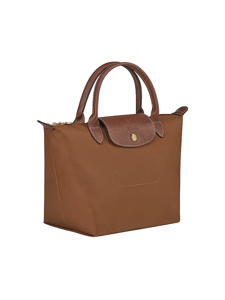 LONGCHAMP | Le Pliage Original Handtasche Small, Cognac | Braun