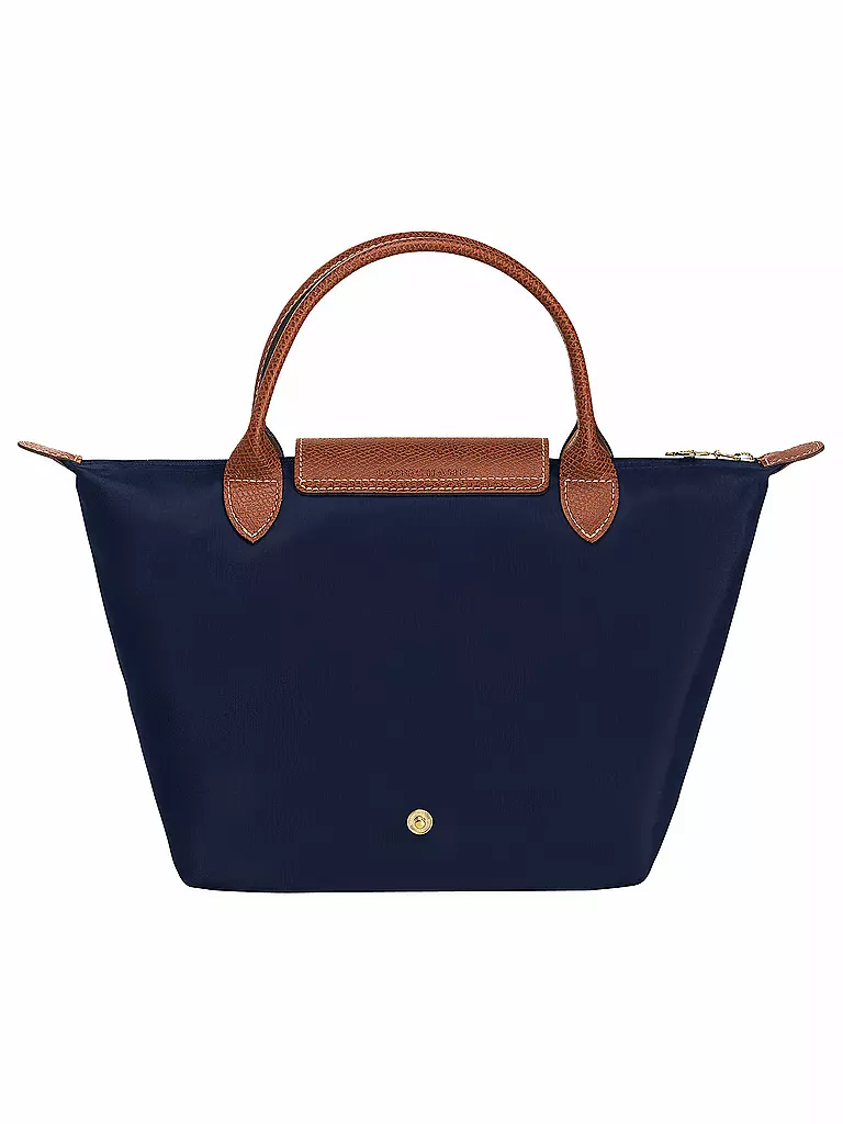 LONGCHAMP | Le Pliage Original Handtasche Small, Navy | camel