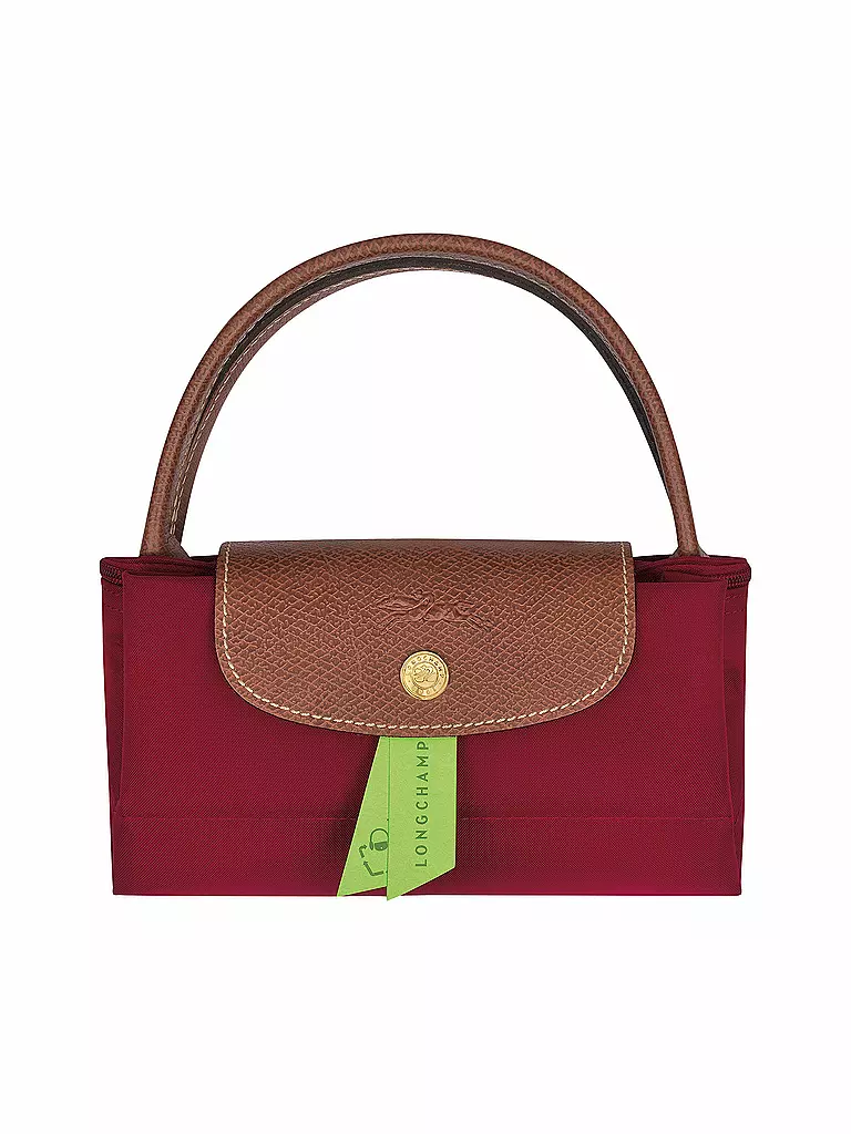 LONGCHAMP | Le Pliage Original Handtasche Small, Red | beige