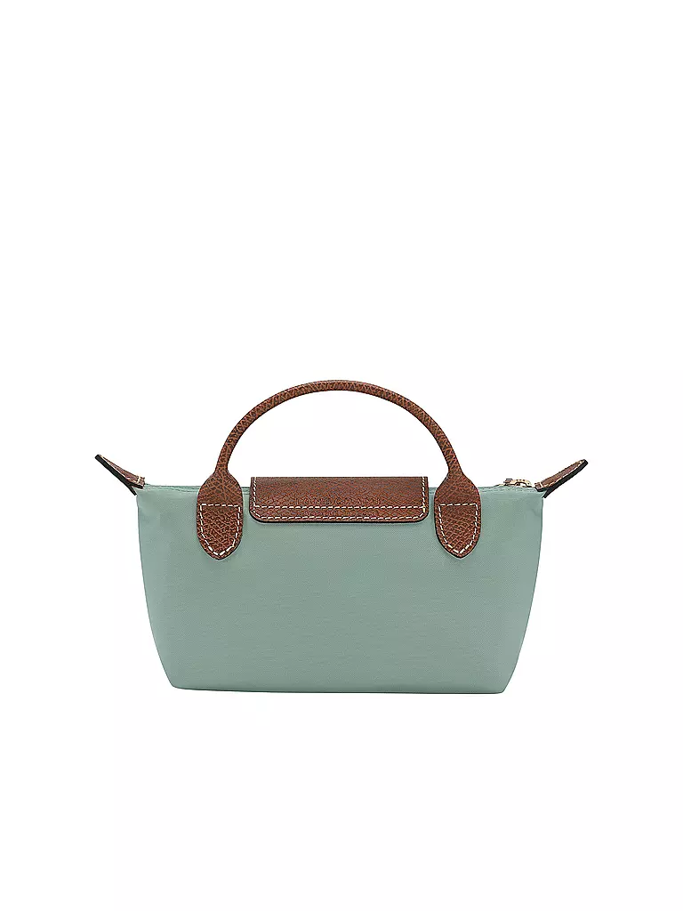 LONGCHAMP | Le Pliage Original Pochette mit Henkel, Celadon | grün