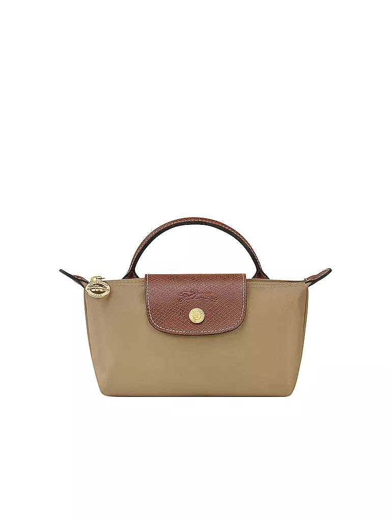 LONGCHAMP | Le Pliage Original Pochette mit Henkel, Desert | beige