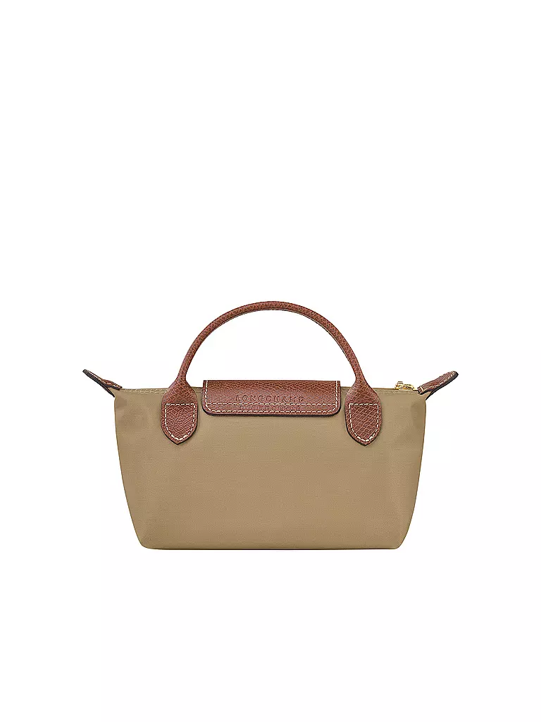 LONGCHAMP | Le Pliage Original Pochette mit Henkel, Desert | beige