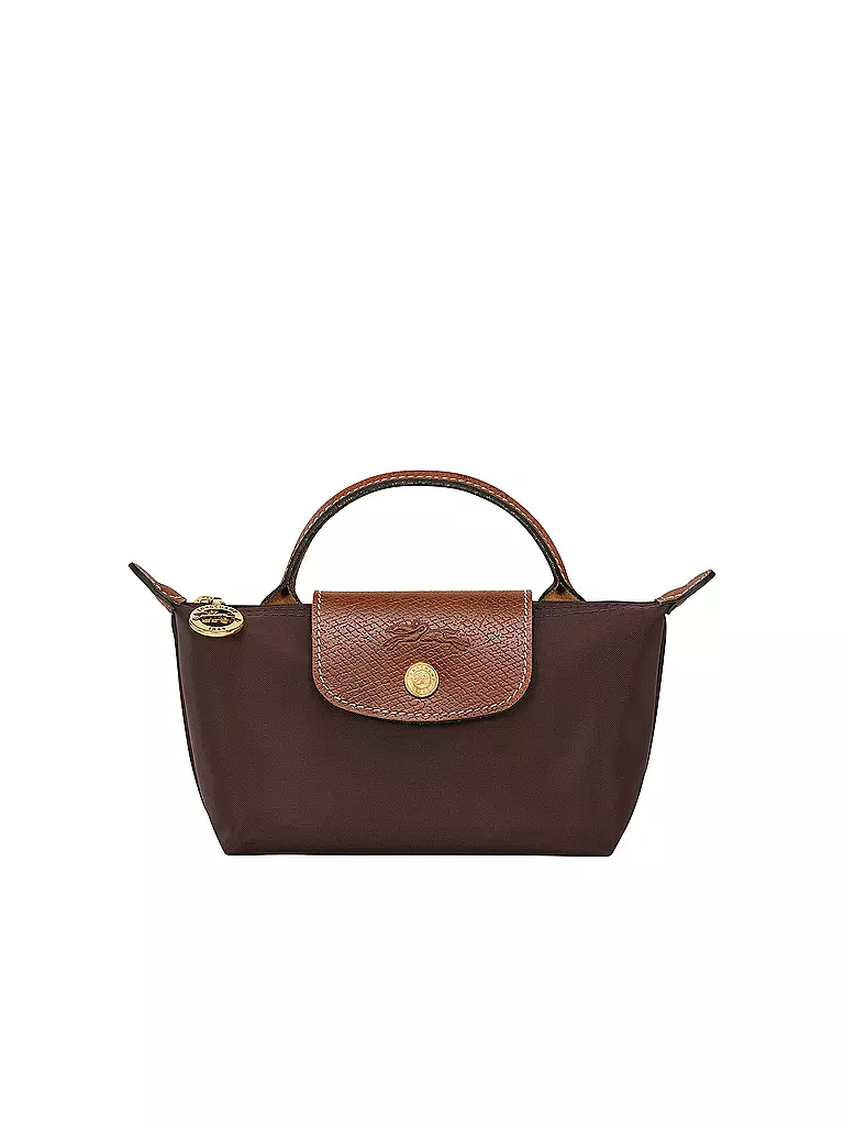 LONGCHAMP | Le Pliage Original Pochette mit Henkel, Ebene | dunkelrot