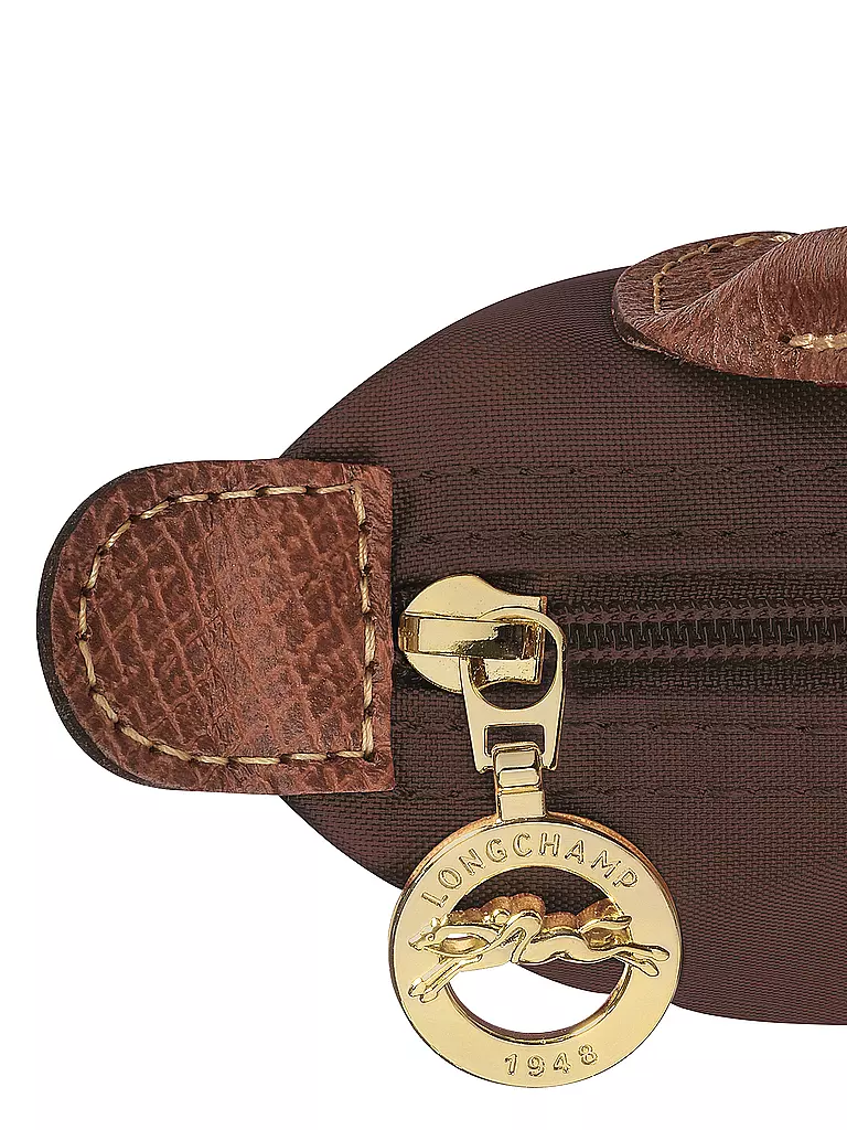 LONGCHAMP | Le Pliage Original Pochette mit Henkel, Ebene | dunkelrot