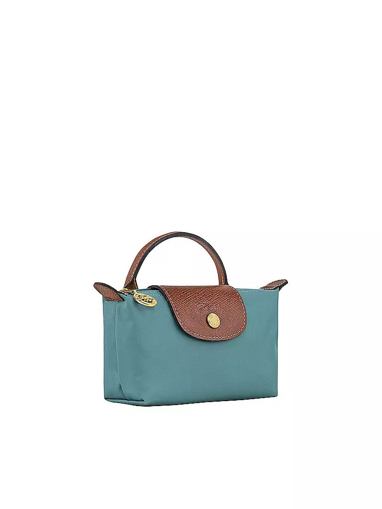 LONGCHAMP | Le Pliage Original Pochette mit Henkel, Eucalyptus | braun