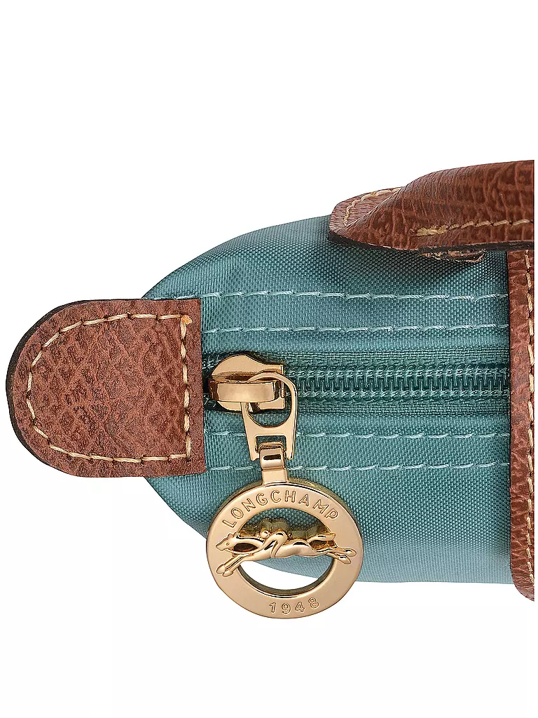 LONGCHAMP | Le Pliage Original Pochette mit Henkel, Eucalyptus | braun