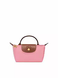 LONGCHAMP | Le Pliage Original Pochette mit Henkel, Vert Anglais | rosa
