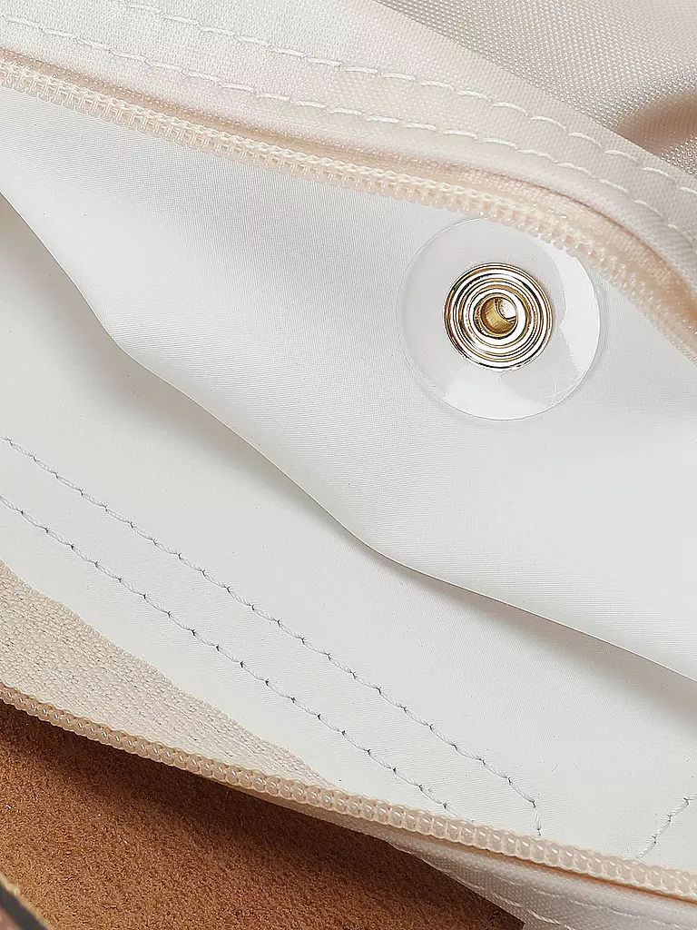 LONGCHAMP | Le Pliage Original Pochette mit Henkel, Papier | beige