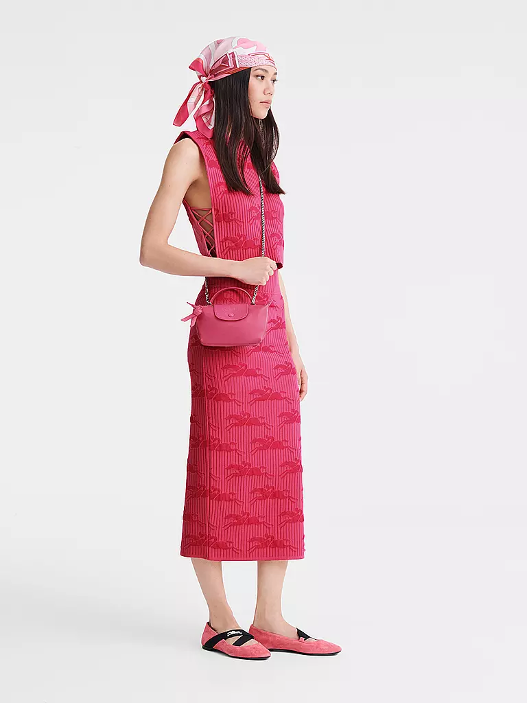 LONGCHAMP | Le Pliage Original Pochette mit Henkel, Pink | pink
