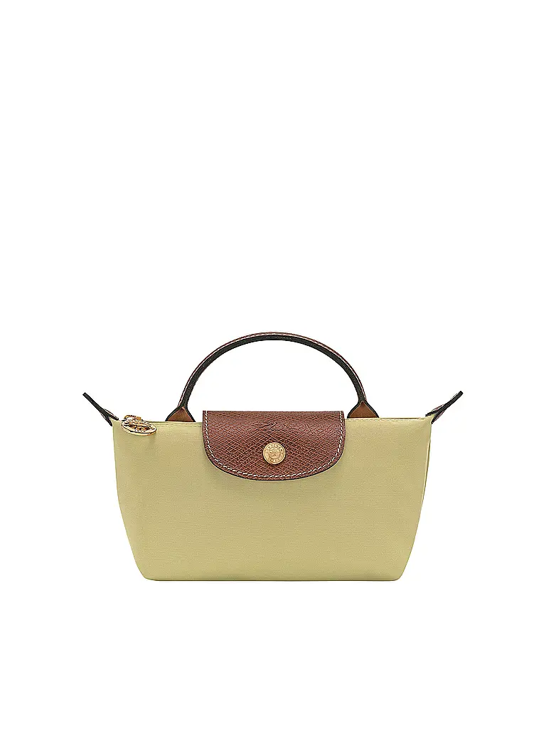 LONGCHAMP | Le Pliage Original Pochette mit Henkel, Pistachio | Hellgrün