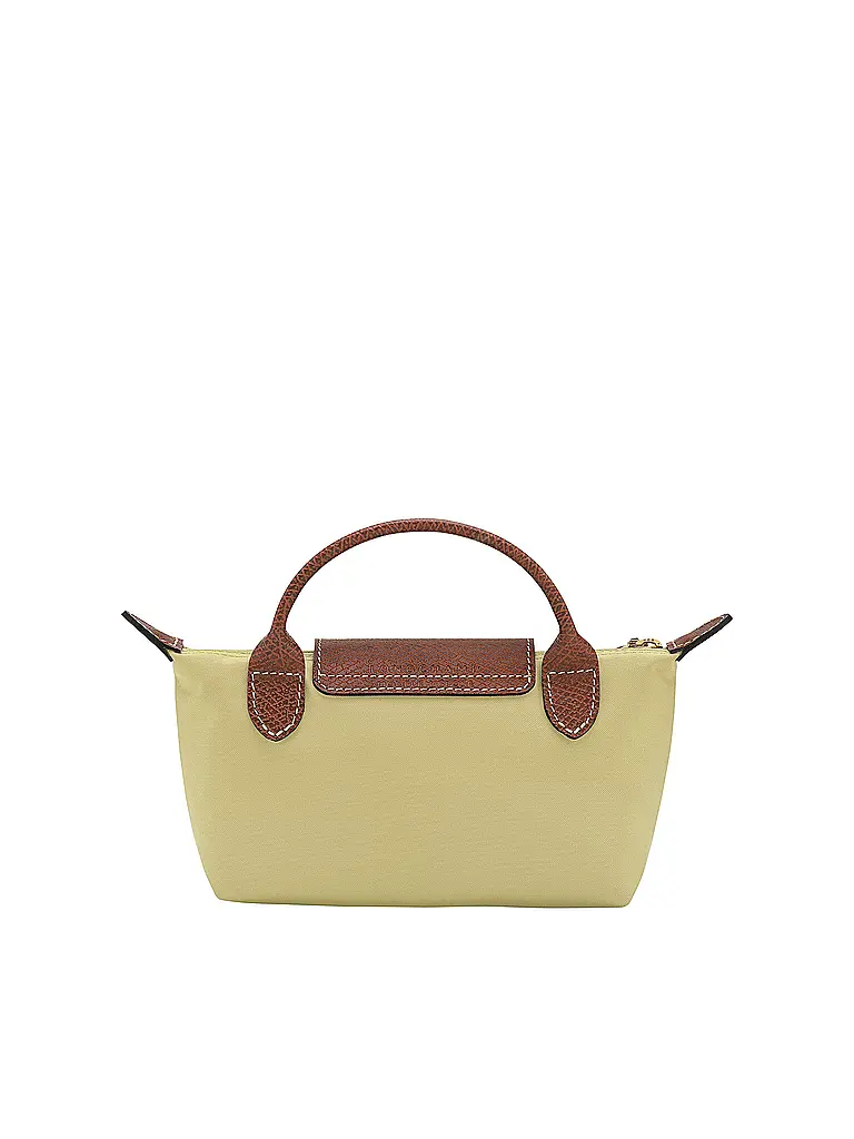 LONGCHAMP | Le Pliage Original Pochette mit Henkel, Pistachio | 