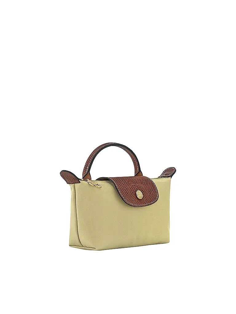 LONGCHAMP | Le Pliage Original Pochette mit Henkel, Pistachio | 