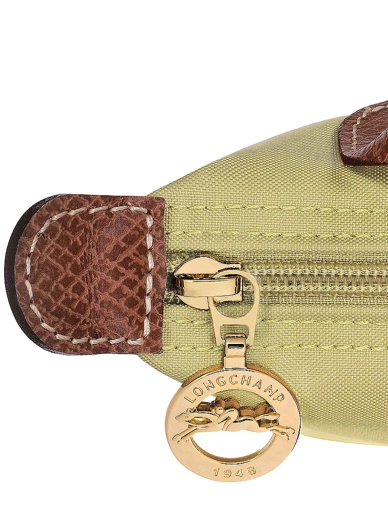 LONGCHAMP | Le Pliage Original Pochette mit Henkel, Pistachio | 