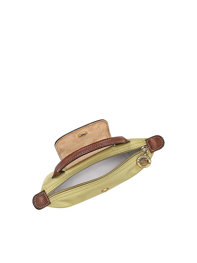 LONGCHAMP | Le Pliage Original Pochette mit Henkel, Pistachio | 