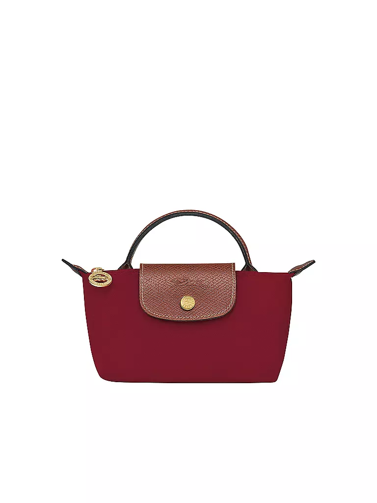 LONGCHAMP | Le Pliage Original Pochette mit Henkel, Red | rot