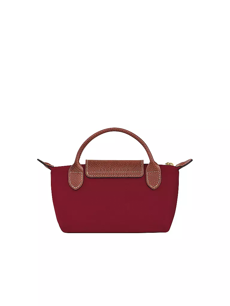 LONGCHAMP | Le Pliage Original Pochette mit Henkel, Red | rot