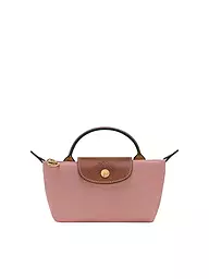 LONGCHAMP | Le Pliage Original Pochette mit Henkel, Vert Anglais | rosa