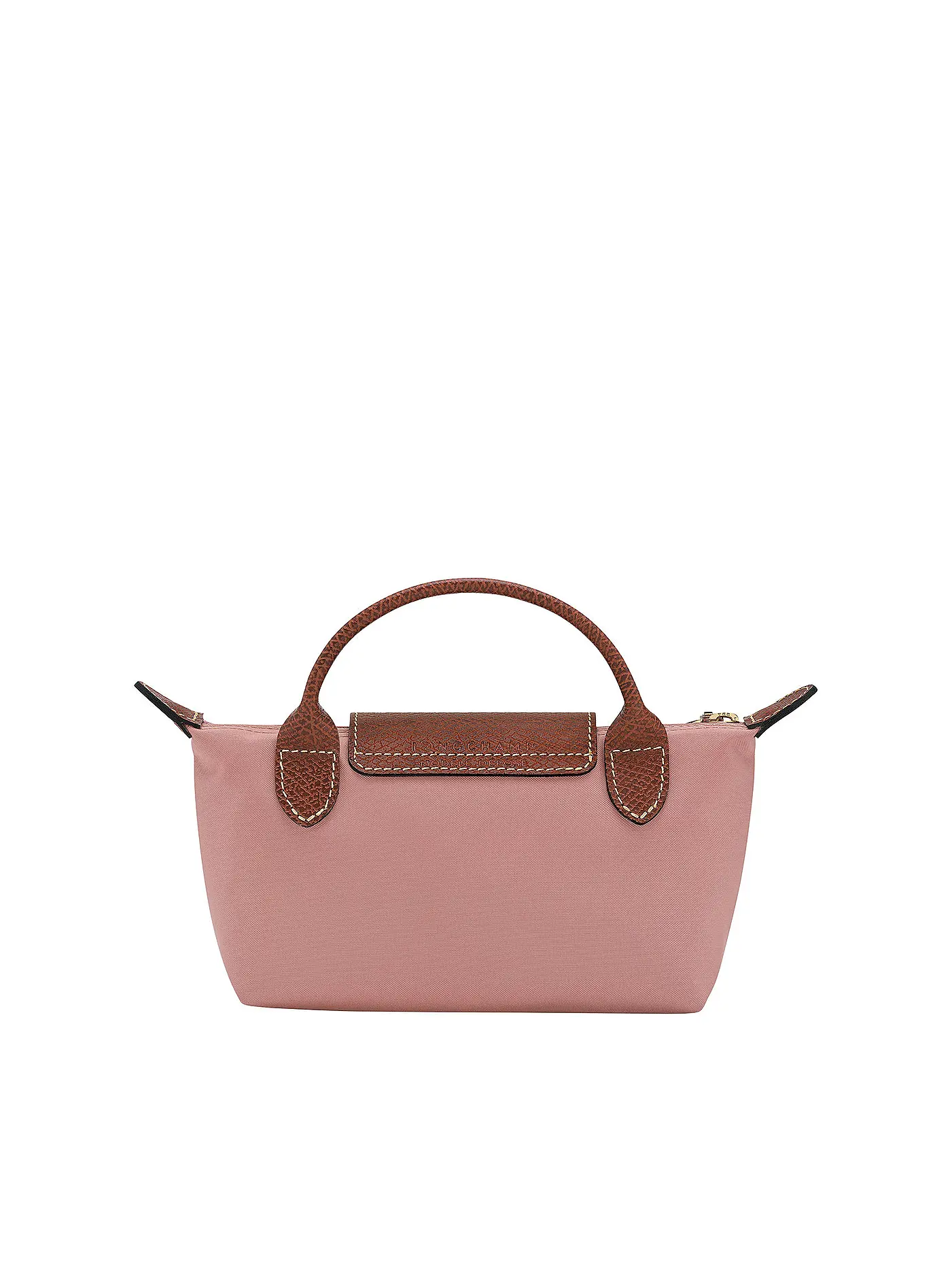 LONGCHAMP | Le Pliage Original Pochette mit Henkel, Rosethe | rosa
