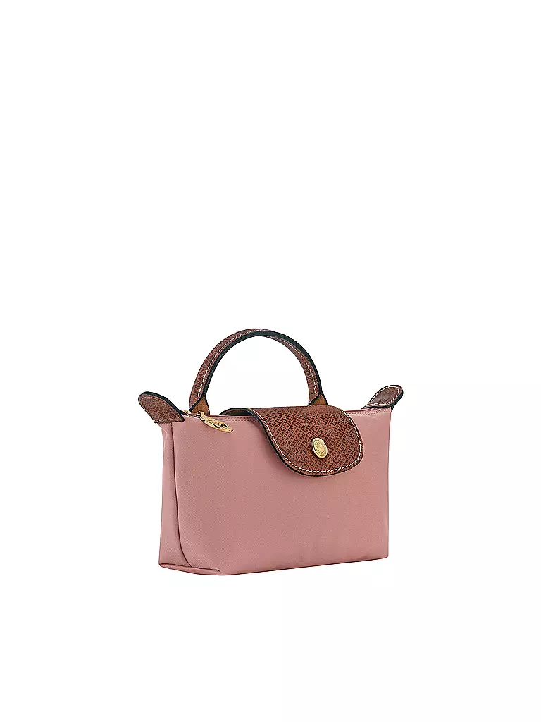 LONGCHAMP | Le Pliage Original Pochette mit Henkel, Rosethe | rosa