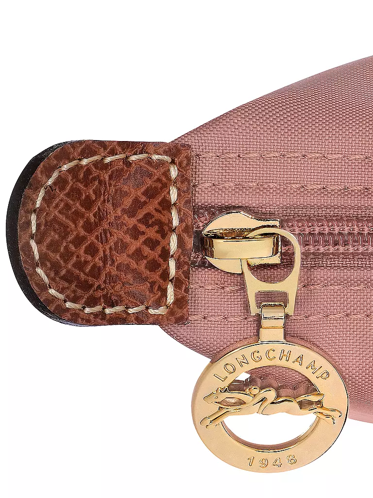 LONGCHAMP | Le Pliage Original Pochette mit Henkel, Rosethe | rosa